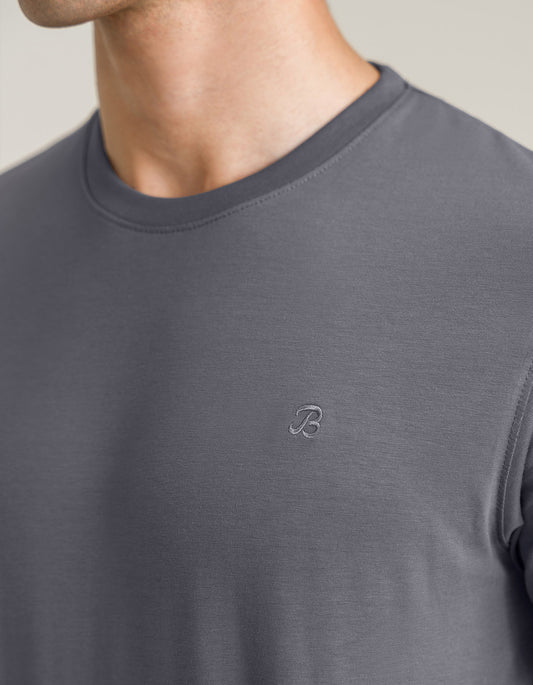 Premium Cotton Charcoal T-Shirt