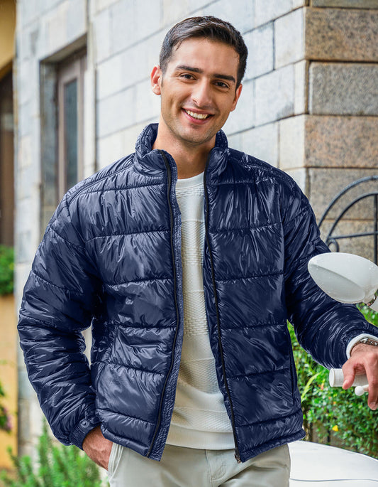 Navy Traveller Puffer Jacket