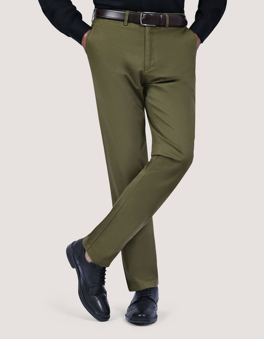 Olive Chinos for Men