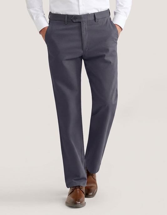 Smart Fit Dark Grey Chinos