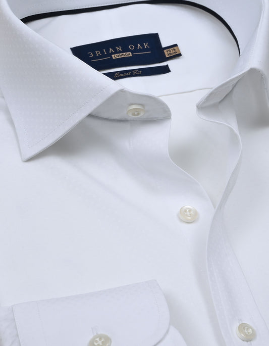 Mens White Business Shirt