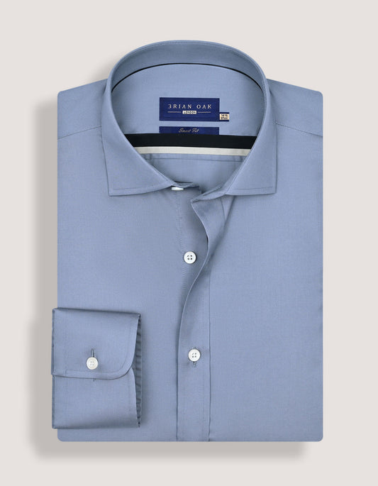 Plain grey formal shirt