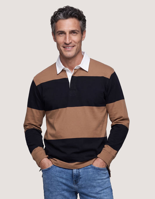 Regular Fit Cotton Rugby Polo