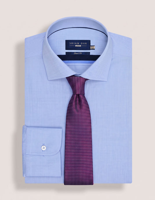 Burgundy Silk Textured Tie