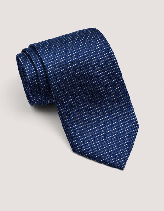 Dotted Brass Silk Tie