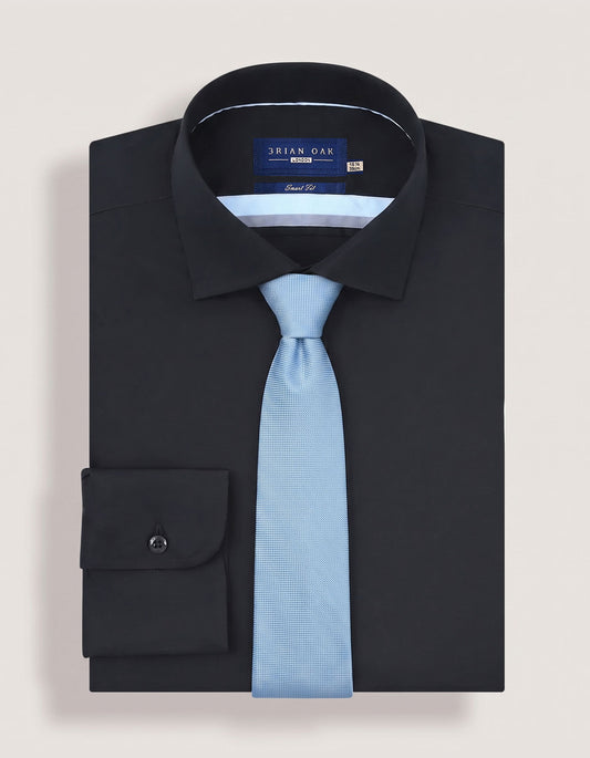 Sky Blue Self Tie