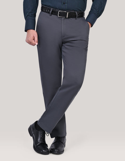 Smart Fit Dark Grey Chinos