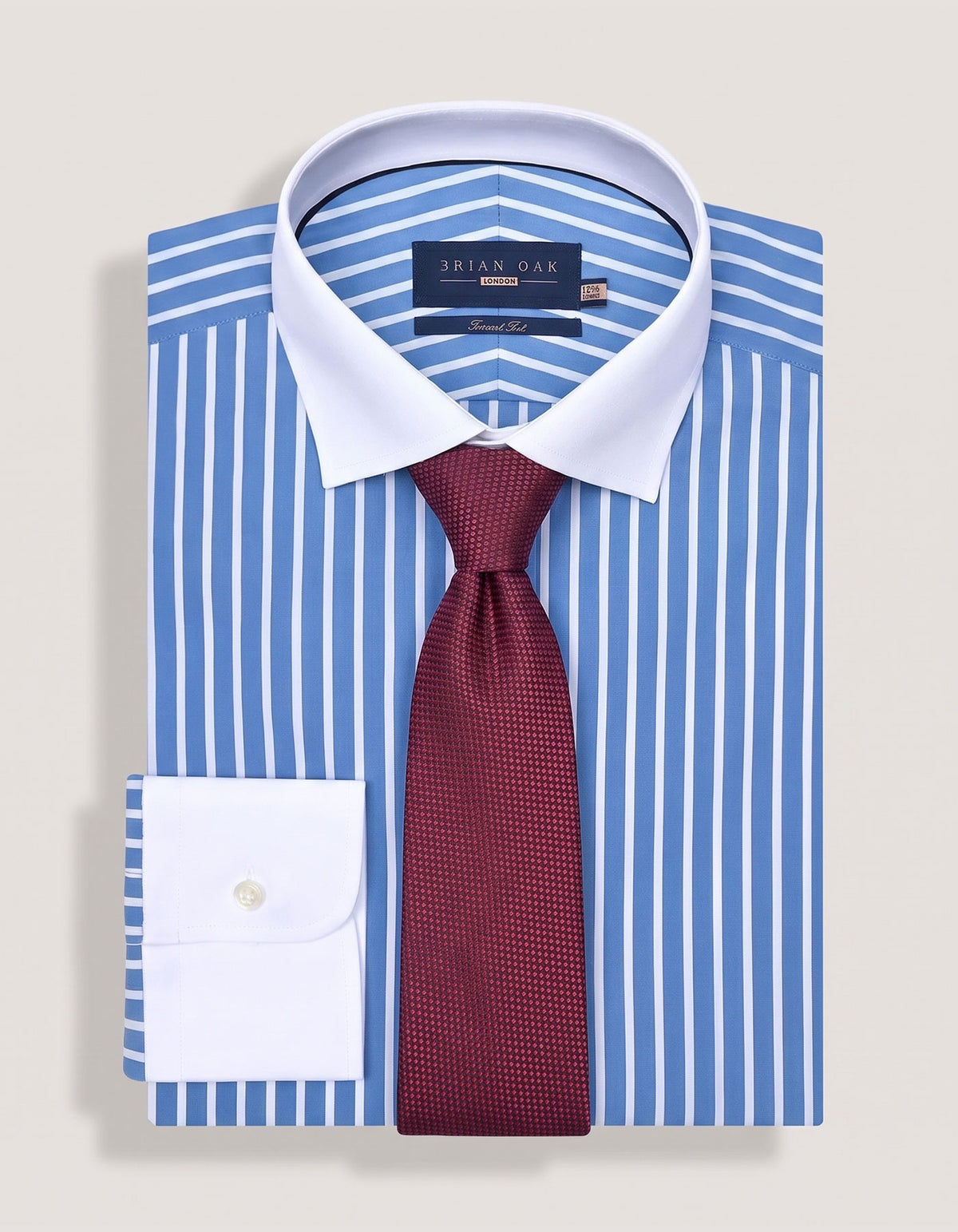 Dark Red Luxury Textured Tie