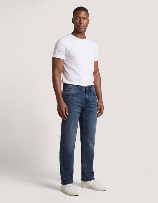 Men's Light Green Tinted Denim Jeans