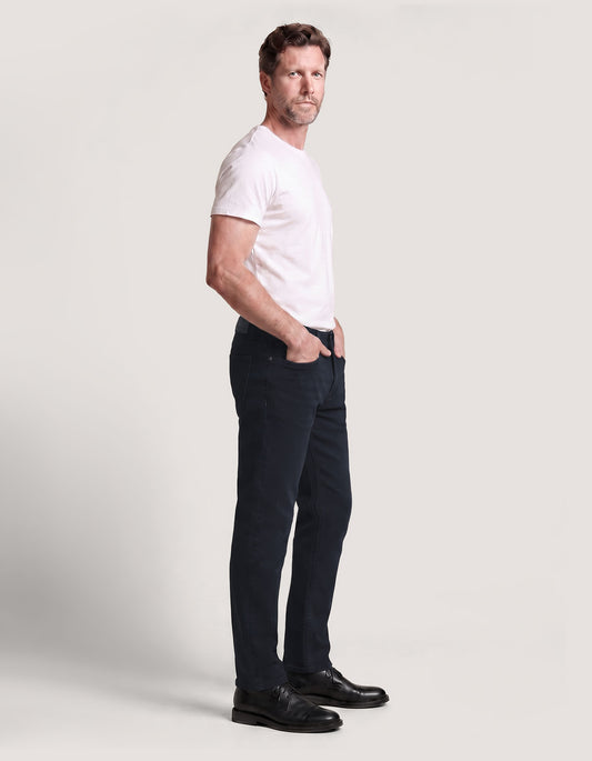 Basic Denim Jeans - Blue Black