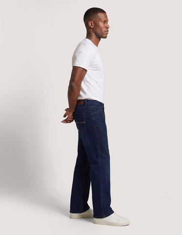 Jean basique pour homme - Bleu foncé