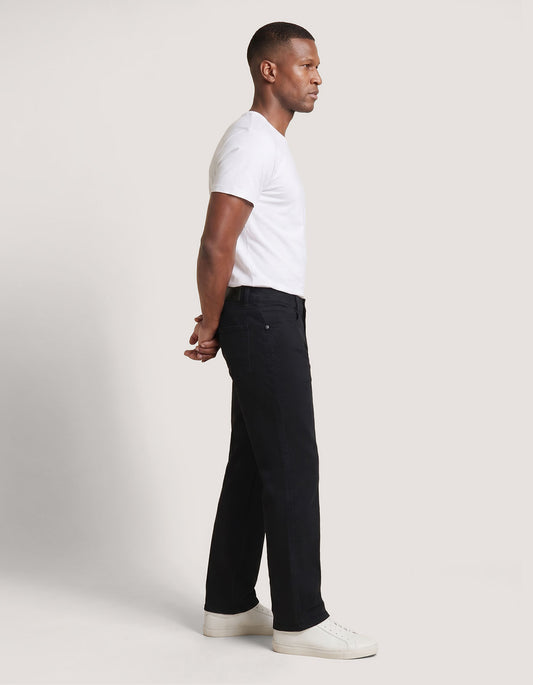 Comfort Stretch Black Denim