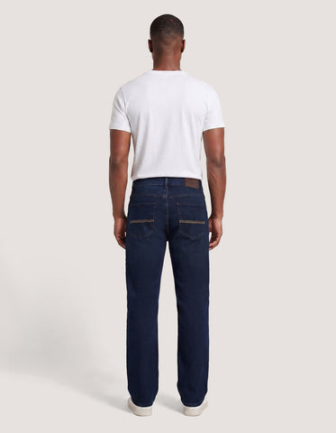 Jean basique pour homme - Bleu foncé