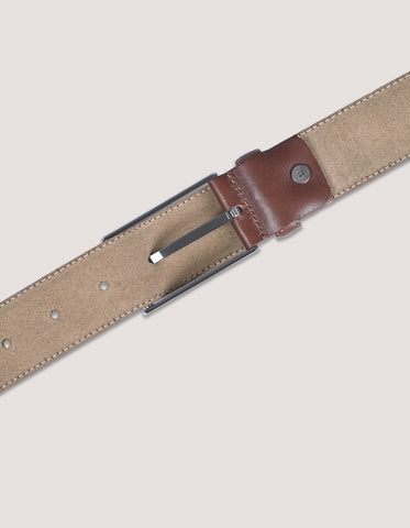 Classic Brown Leather Belt