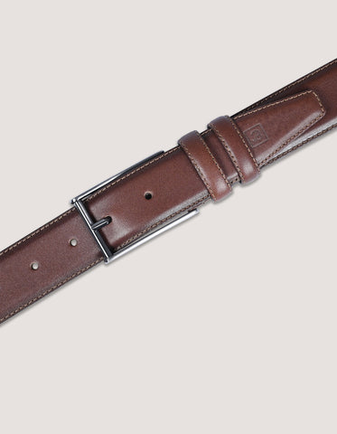 Classic Brown Leather Belt