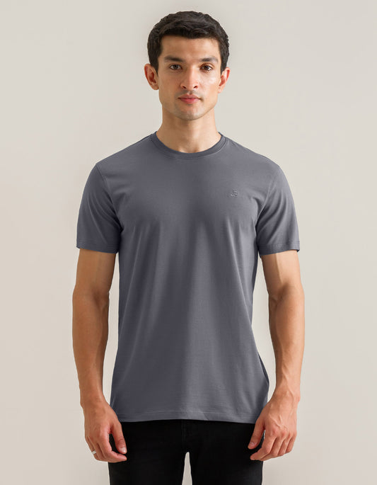 Premium Cotton Charcoal T-Shirt