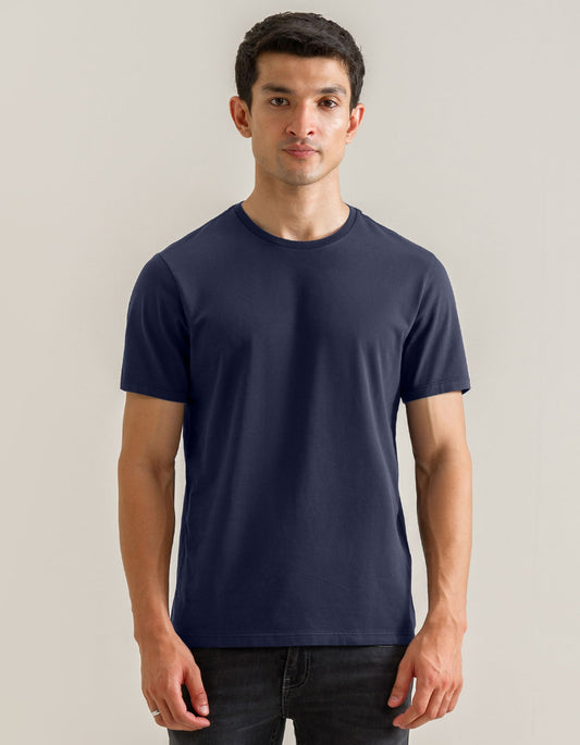 Premium Everyday Tee – Navy