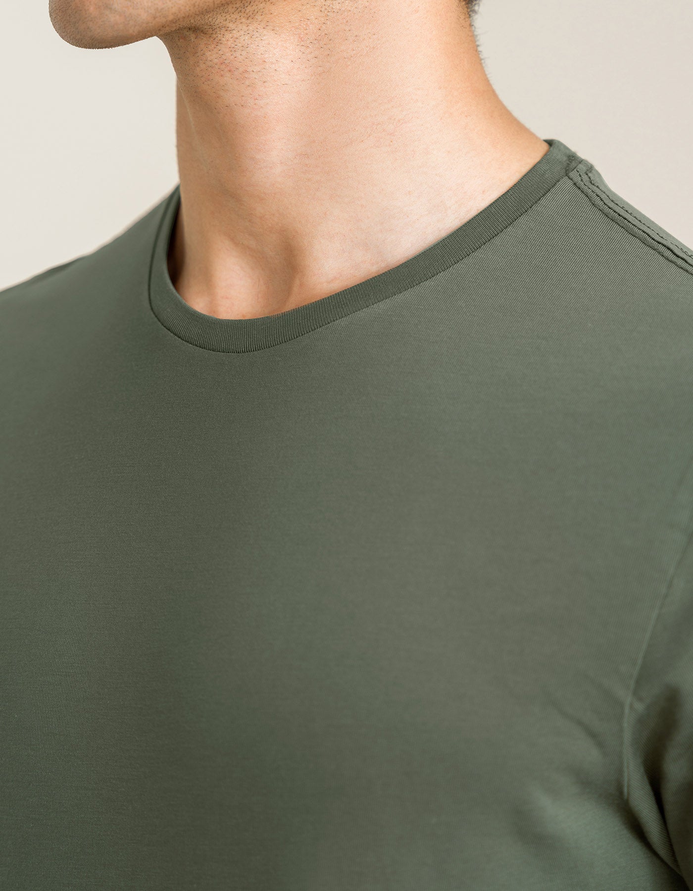 Pure Supima Cotton T-Shirt - Olive