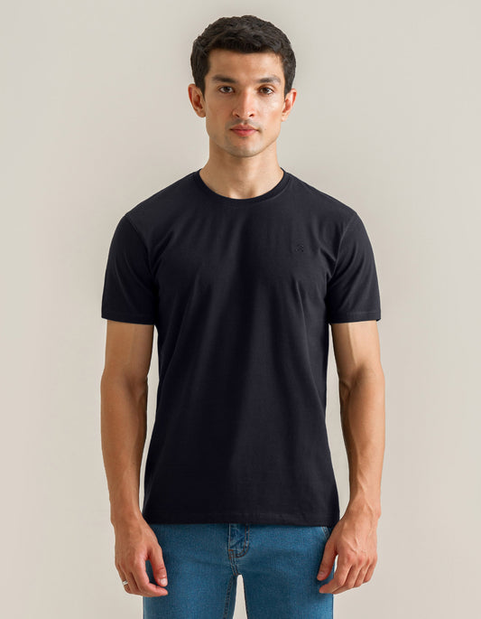 Premium Cotton T-Shirt - Black