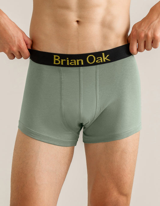 Moss Green Jersey Boxer Short