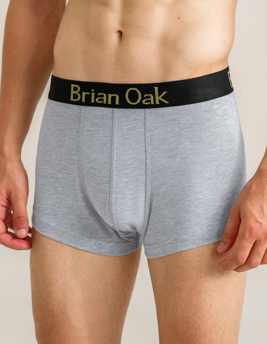 Grey Jersey Stretch Boxer Short