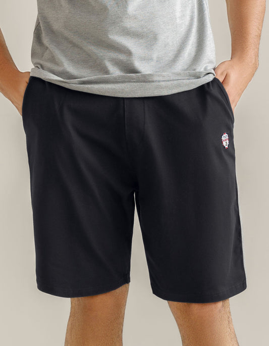 Jersey Comfort Stretch Shorts - Black