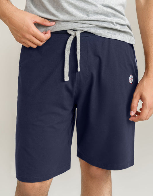 Jersey Comfort Stretch Shorts - Navy