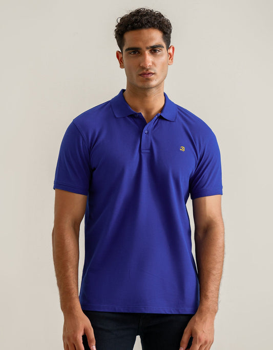 Mens Electric Blue Polo