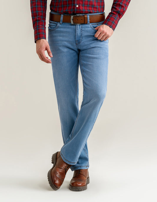 Ice Blue Comfort Stretch Jeans