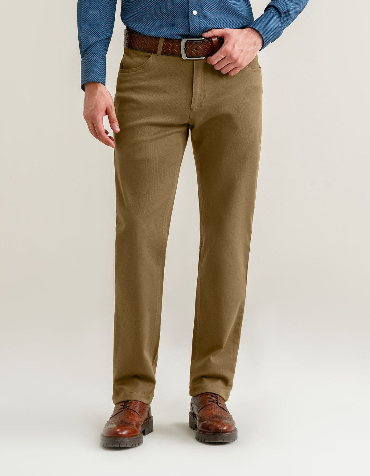 Denim de color Smart Fit – Camel