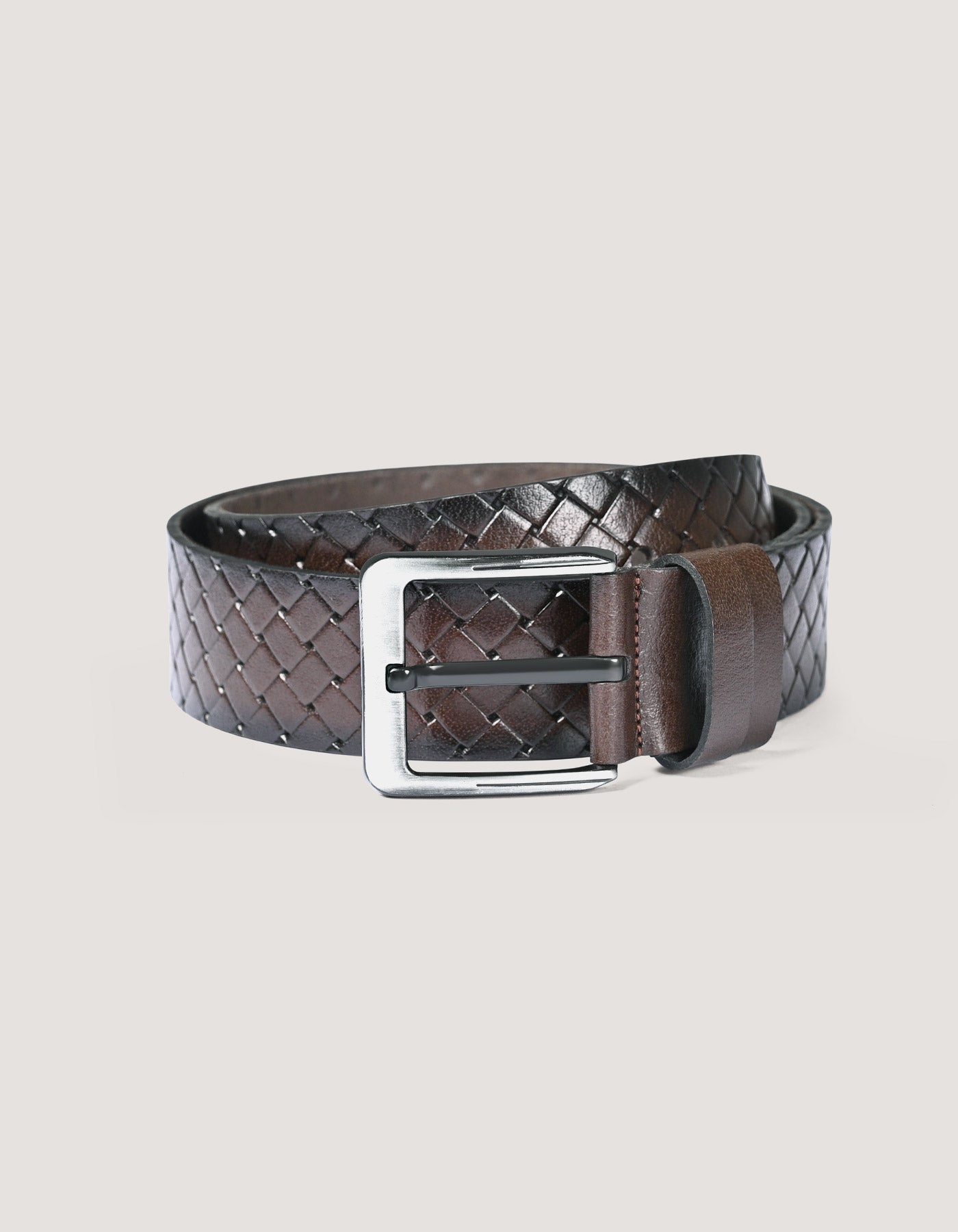 Casual Tan Brown Men’s Leather Belt