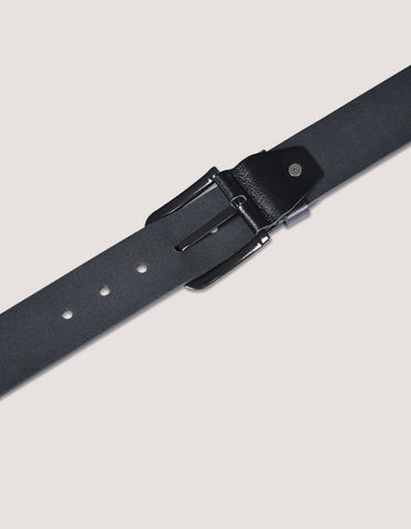 Black Wide Casual Belt