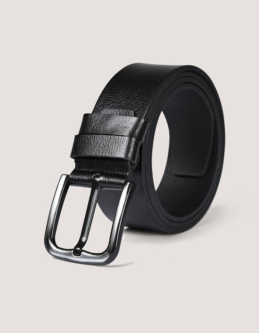 Black Wide Casual Belt