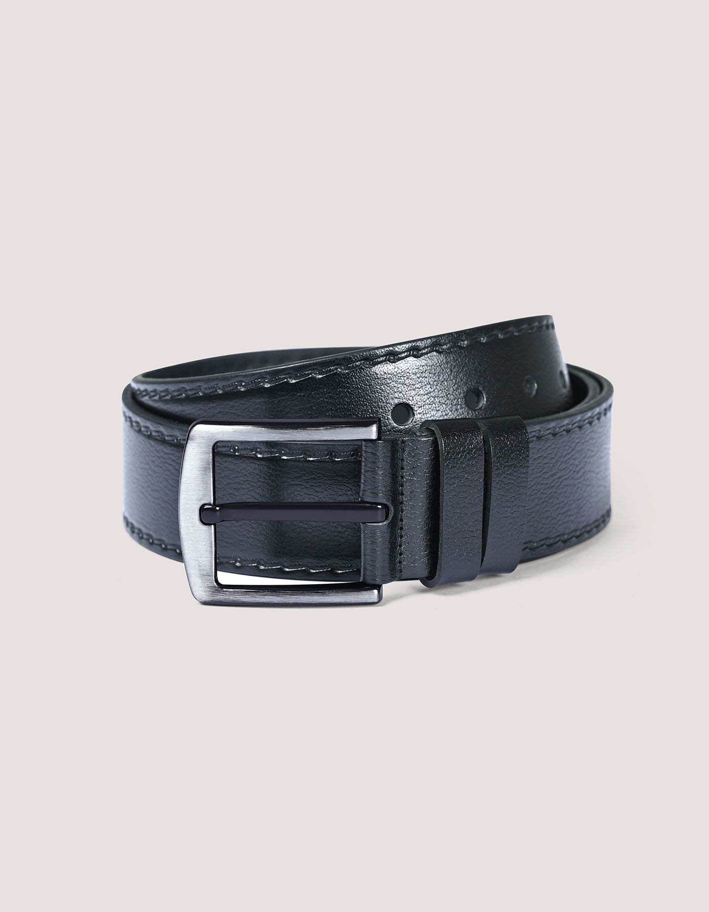 Casual Black Men’s Plain Belt