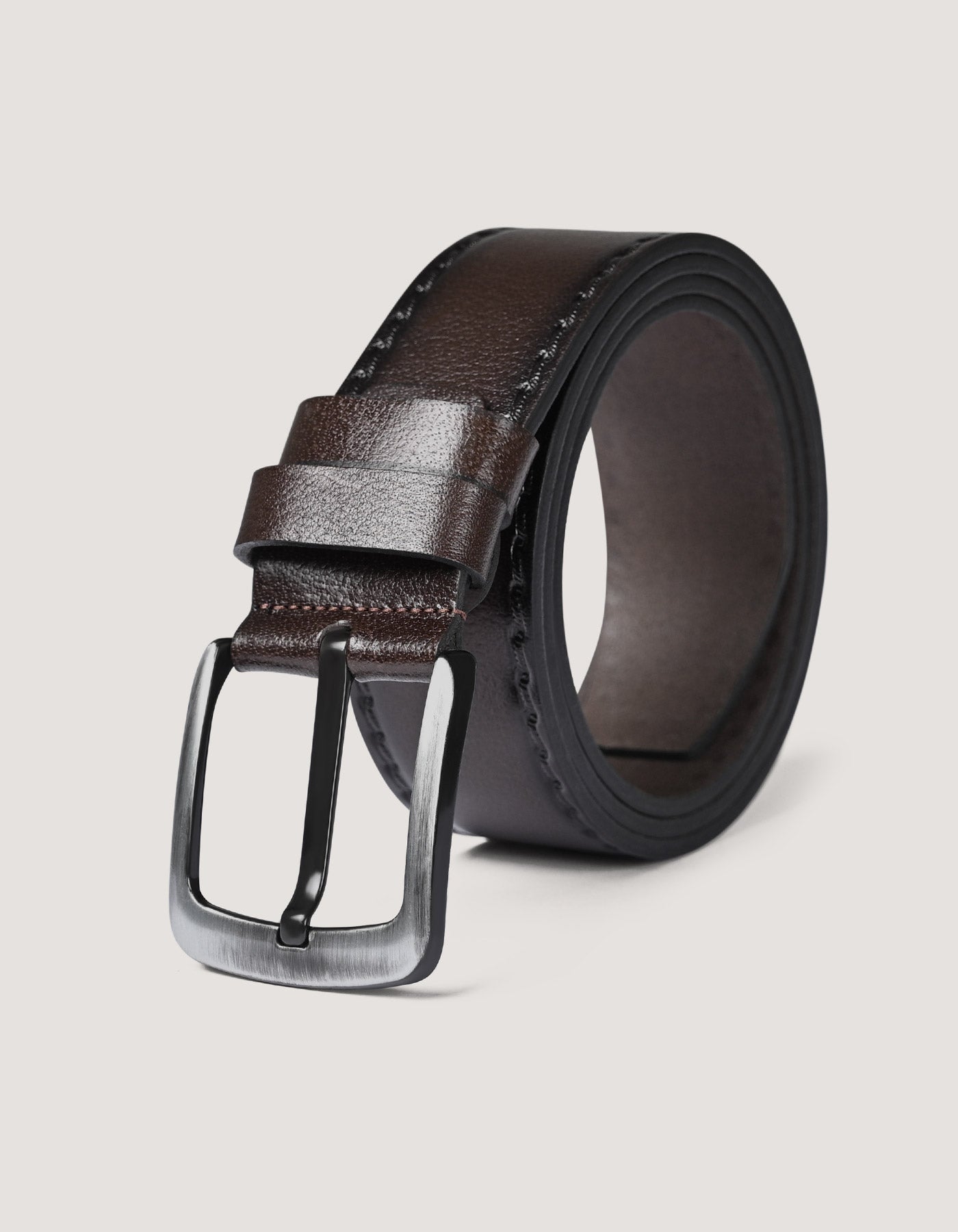 Men’s Dark Brown Classic Casual Belt