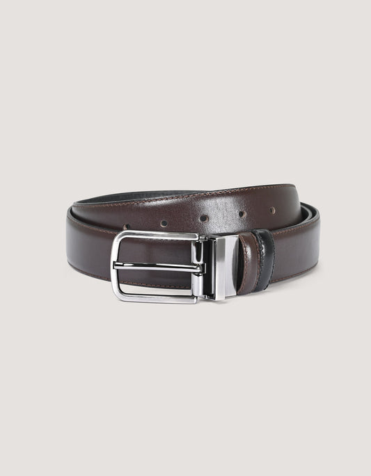 Reversible Black and Dark Brown Belt