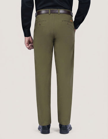 Twill Chino Trouser – Olive