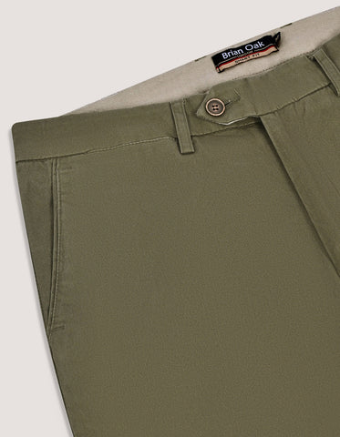 Mens Olive Colour Chino Pants