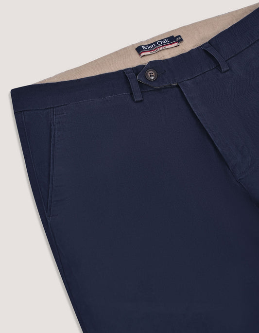 Mens Navy Colour Chino Pants