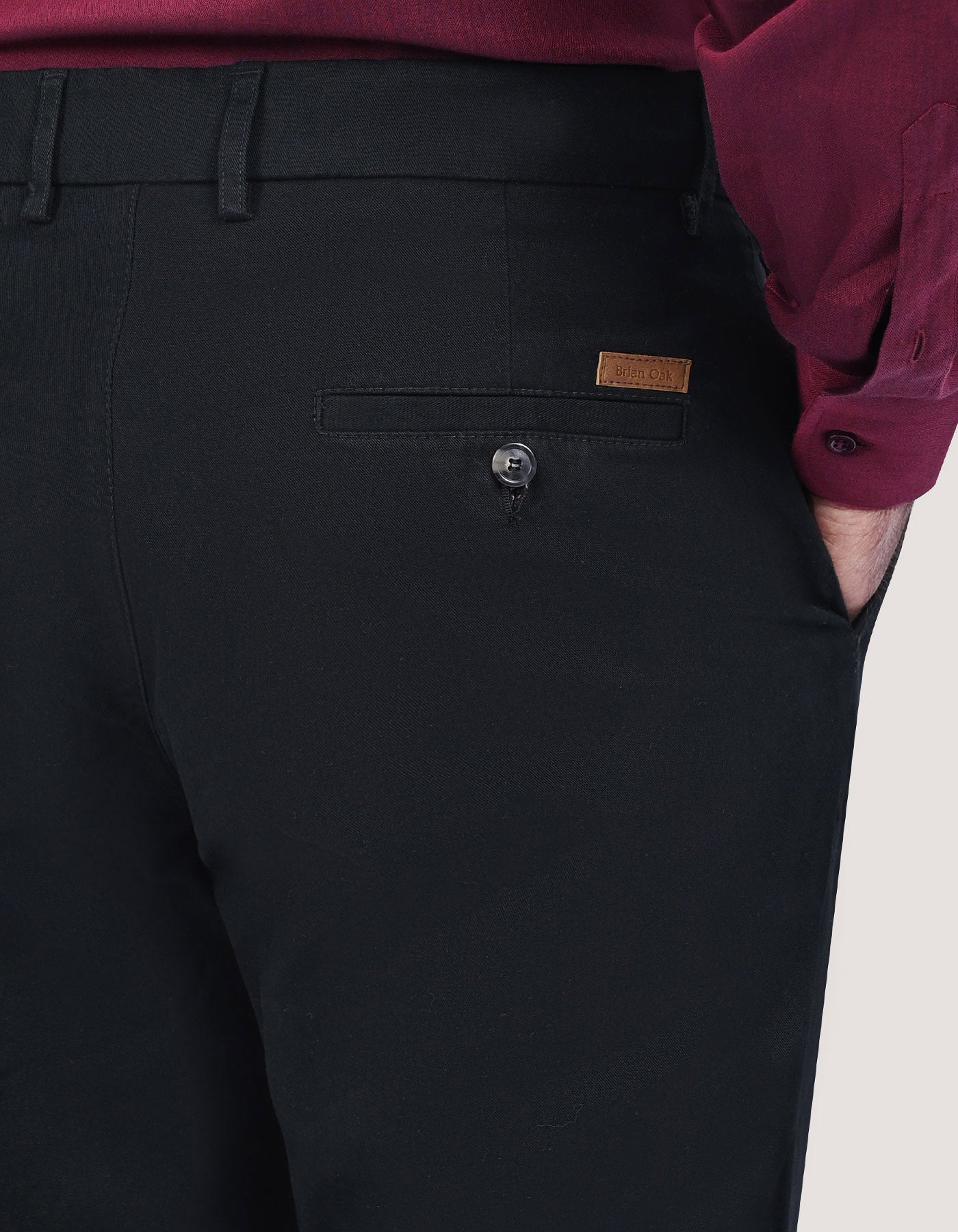 Premium Chinos Black UK