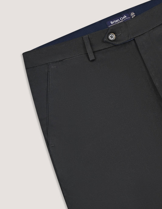 Black Twill Everyday Chinos