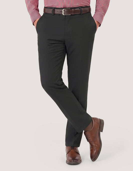 Black Twill Everyday Chinos