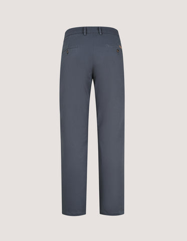 Pantalones chinos con bolsillos cruzados en gris