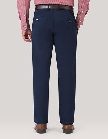 Navy Twill Chino Trouser