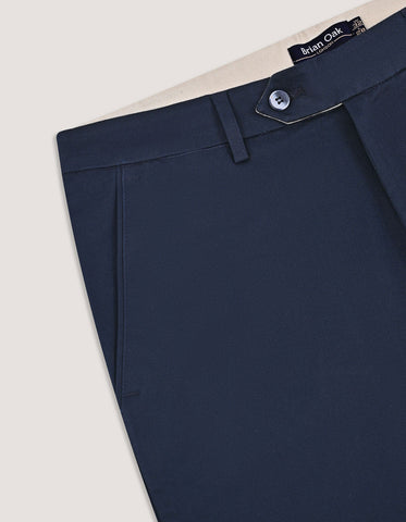 Navy Twill Chino Trouser