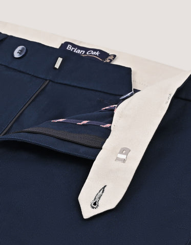 Navy Twill Chino Trouser