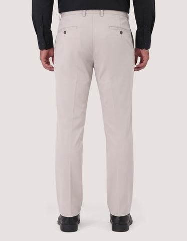 Straight Fit Stone Chino Trouser
