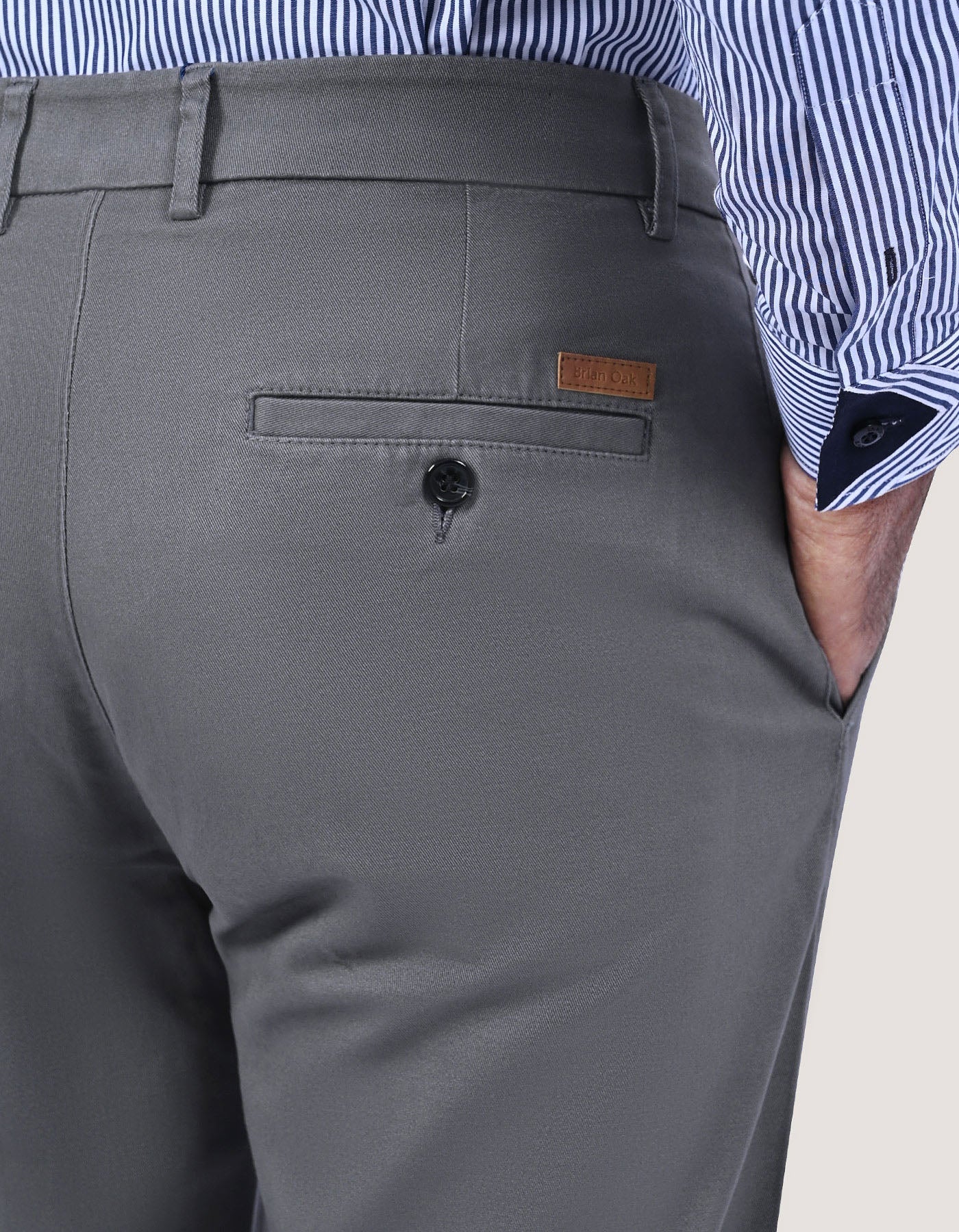 Premium Chinos Grey UK