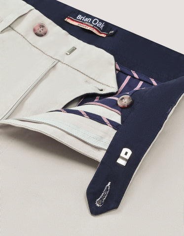 Smart Fit Stone Chino Trousers