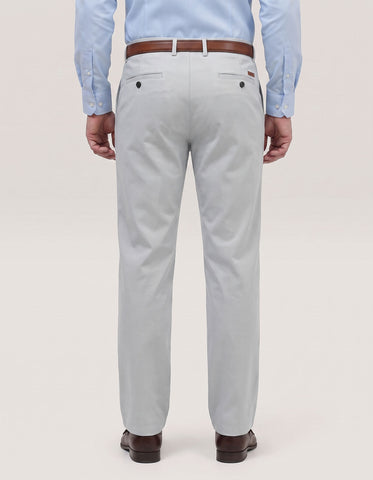 Silver Easy Care Chino Trouser